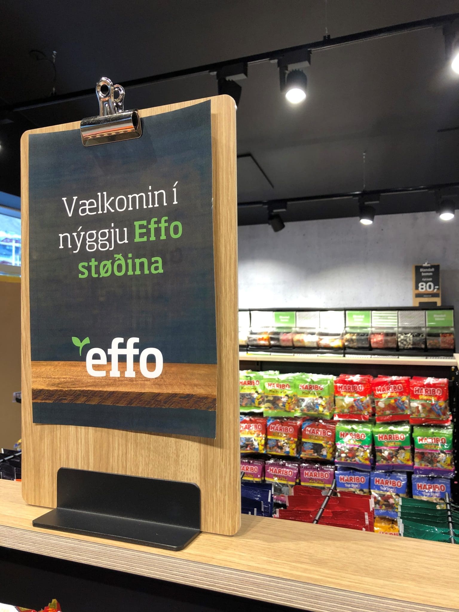 Effo støðin í Saltangará latið upp